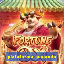 plataforma pagando no cadastro slots